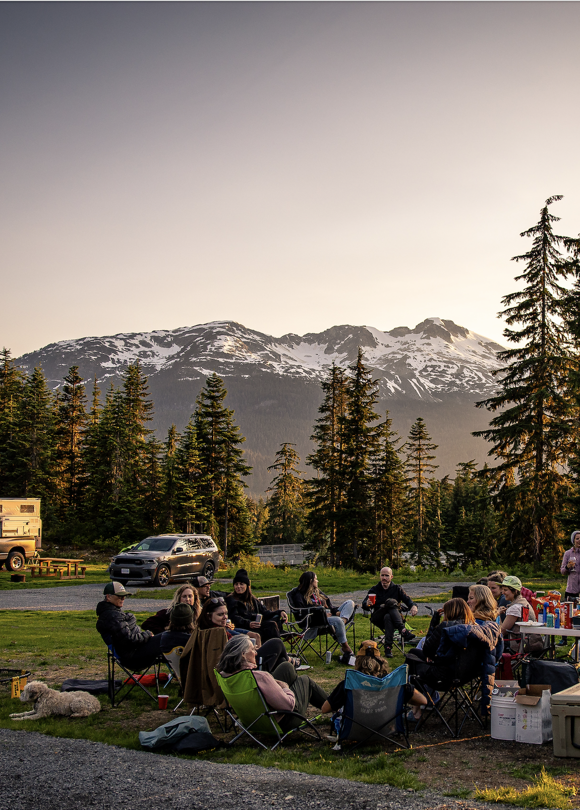 Group Camp Site Whistler