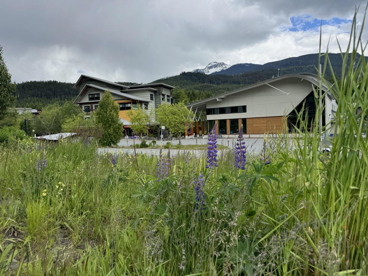 Front view of Whistler Athletes Center