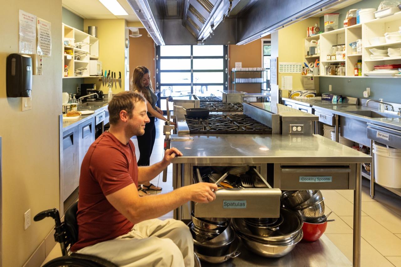 Whistler Athletes Center Kitchen