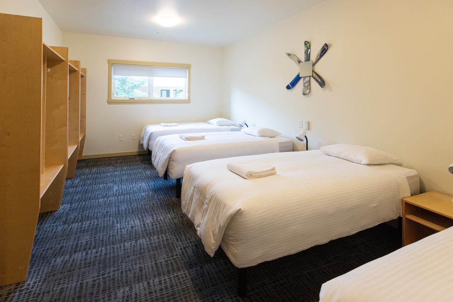 Whistler Athletes Centre Lodge Quad Hotel Room